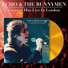 Echo & The Bunnymen - Greatest Hits Live In London - Yellow Vinyl LP