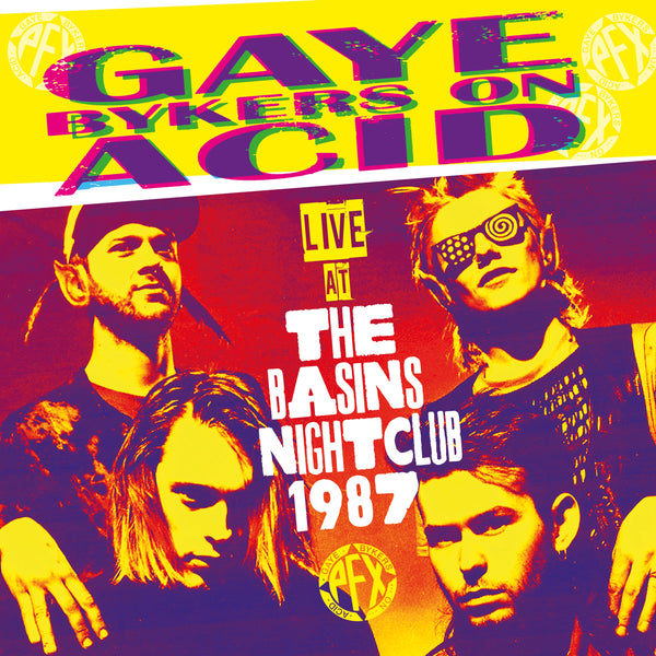 洋楽 Gaye Bykers On Acid CD Gaye Bykers On Acid - Live At The Basins Nightclub 1987 - CD Album
