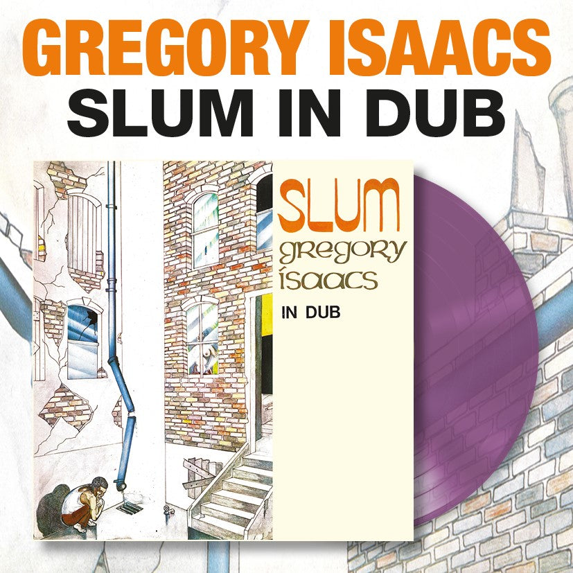 Gregory Isaacs - Slum In Dub - Vinyl LP (Purple Transparent)