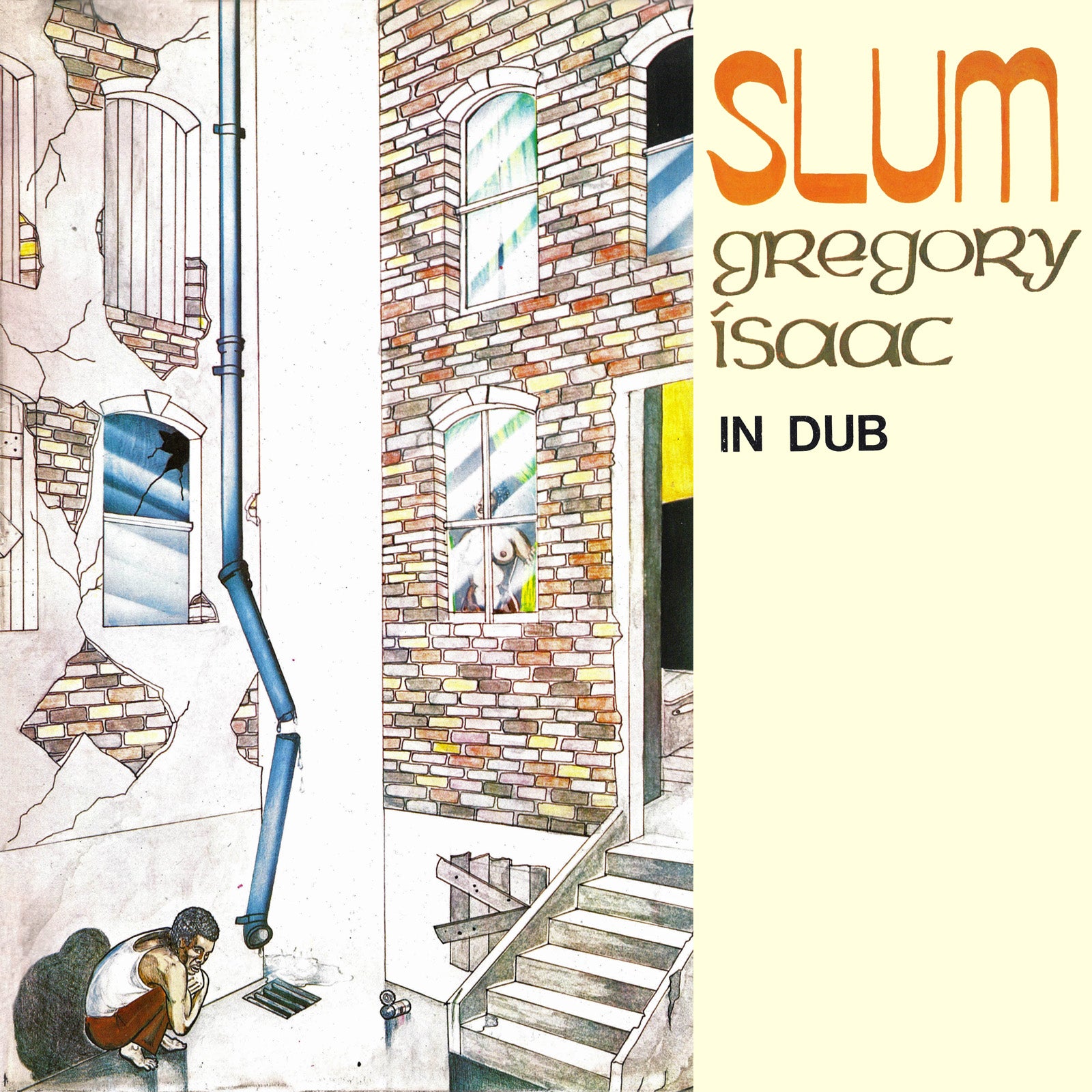 Gregory Isaacs - Slum In Dub - Vinyl LP (Purple Transparent)
