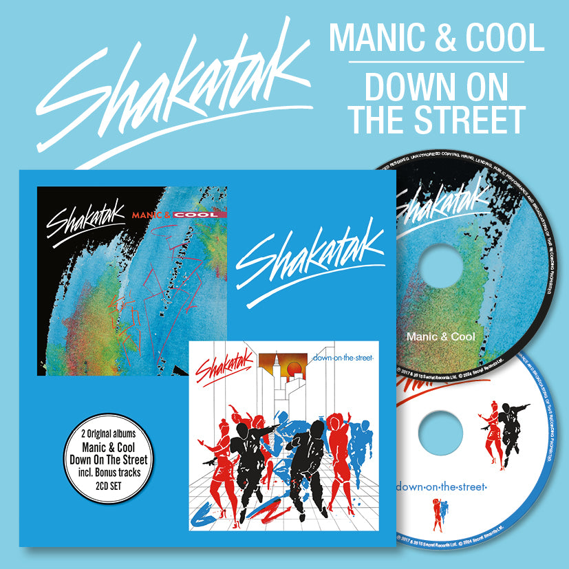 Shakatak - Manic & Cool + Down On The Street - 2CD Album
