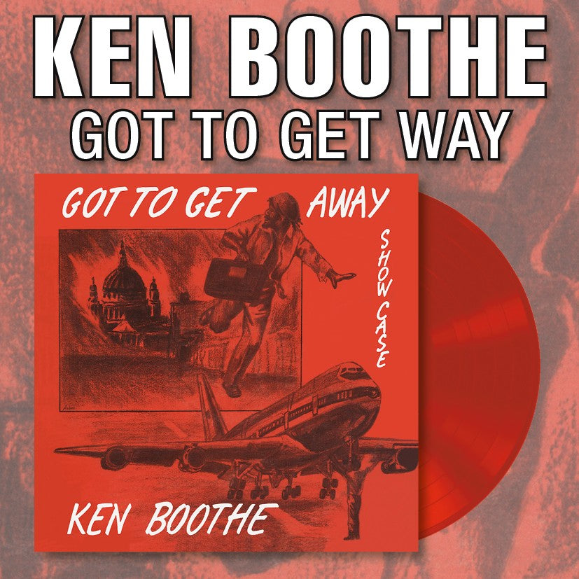 Ken Boothe - Got To Get Away Showcase - 180 Gram Red Vinyl LP - Secret Records Limited