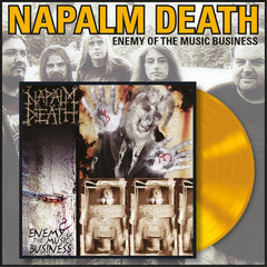 Napalm Death - Enemy Of The Music Business - Yellow Vinyl LP