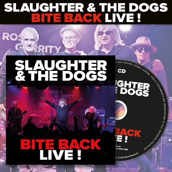 Slaughter And The Dogs - Bite Back Live! - CD+DVD Album – Secret