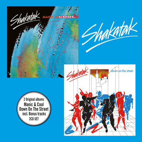 Shakatak - Manic and Cool + Down On The Street - 2CD Album