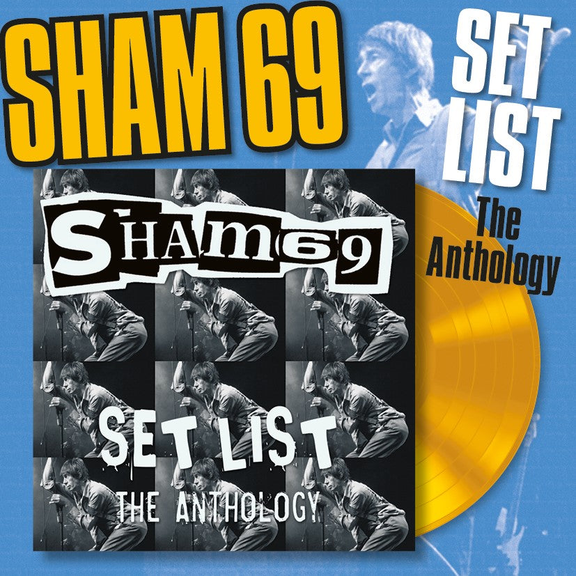 Sham 69 - Set List The Anthology - Yellow Vinyl LP