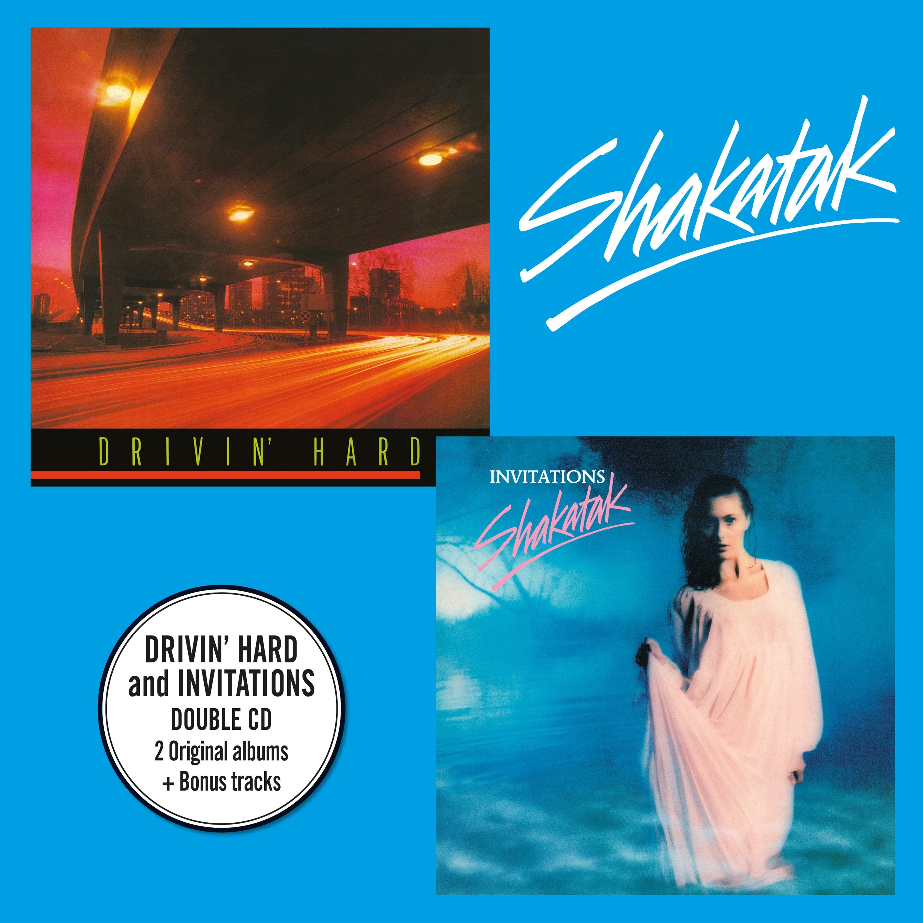 Shakatak - Drivin’ Hard + Invitations - 2CD Album