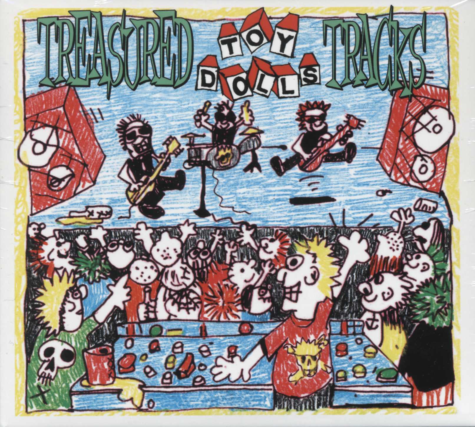 The Toy Dolls - Treasured Toy Dolls Tracks - CD Album - Secret Records Limited