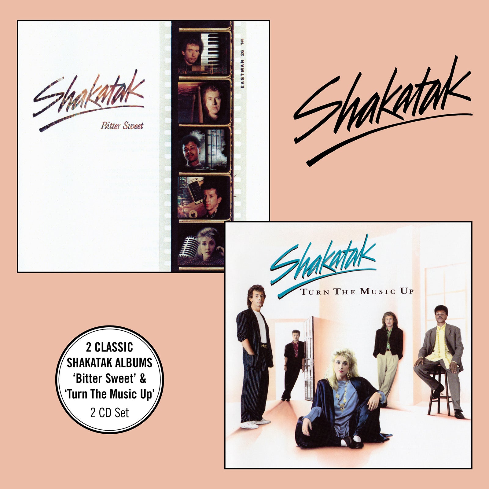 Shakatak - Bitter Sweet + Turn The Music Up - 2CD Album - Secret Records Limited
