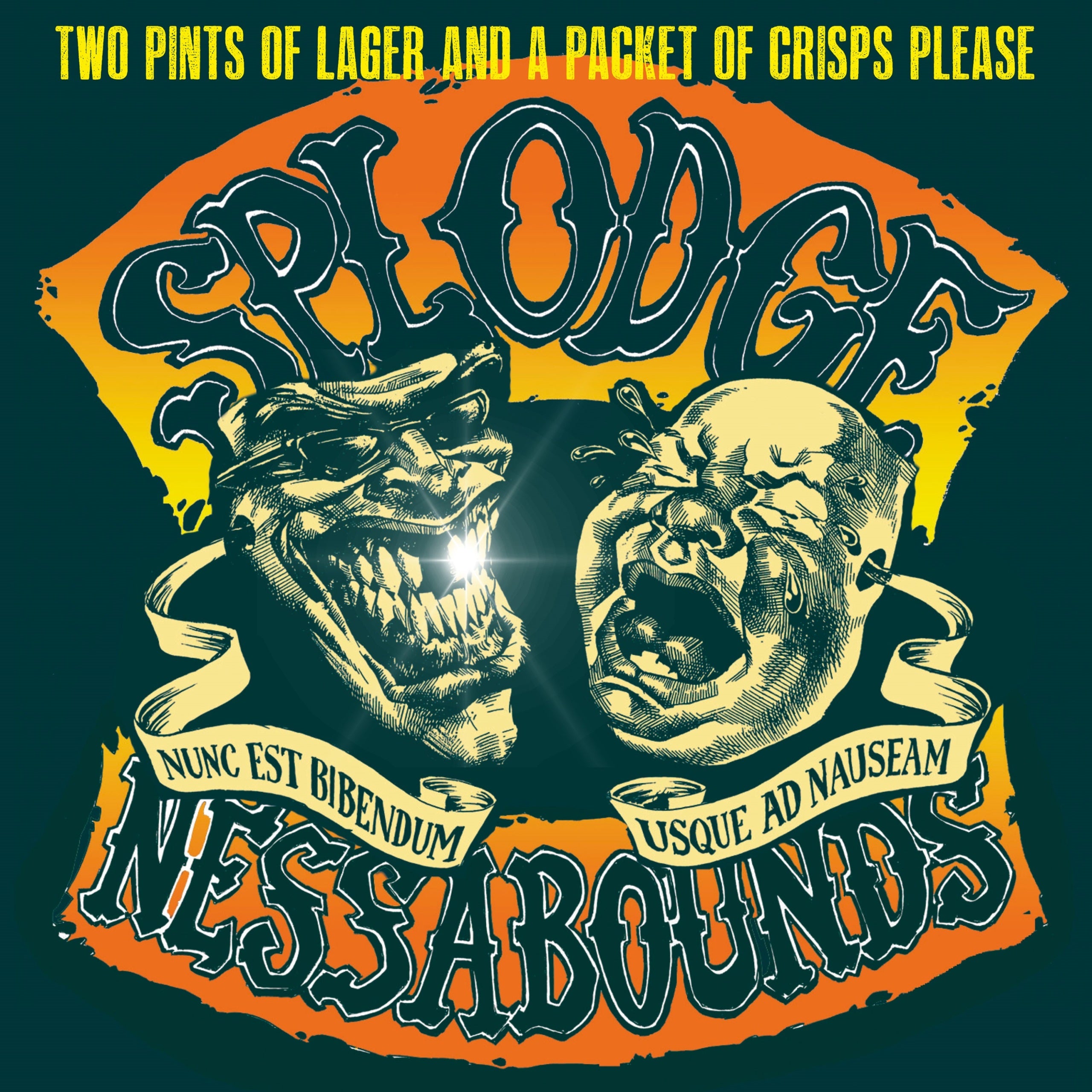 Splodgenessabounds - Two Pints of Lager - CD+DVD Album - Secret Records Limited