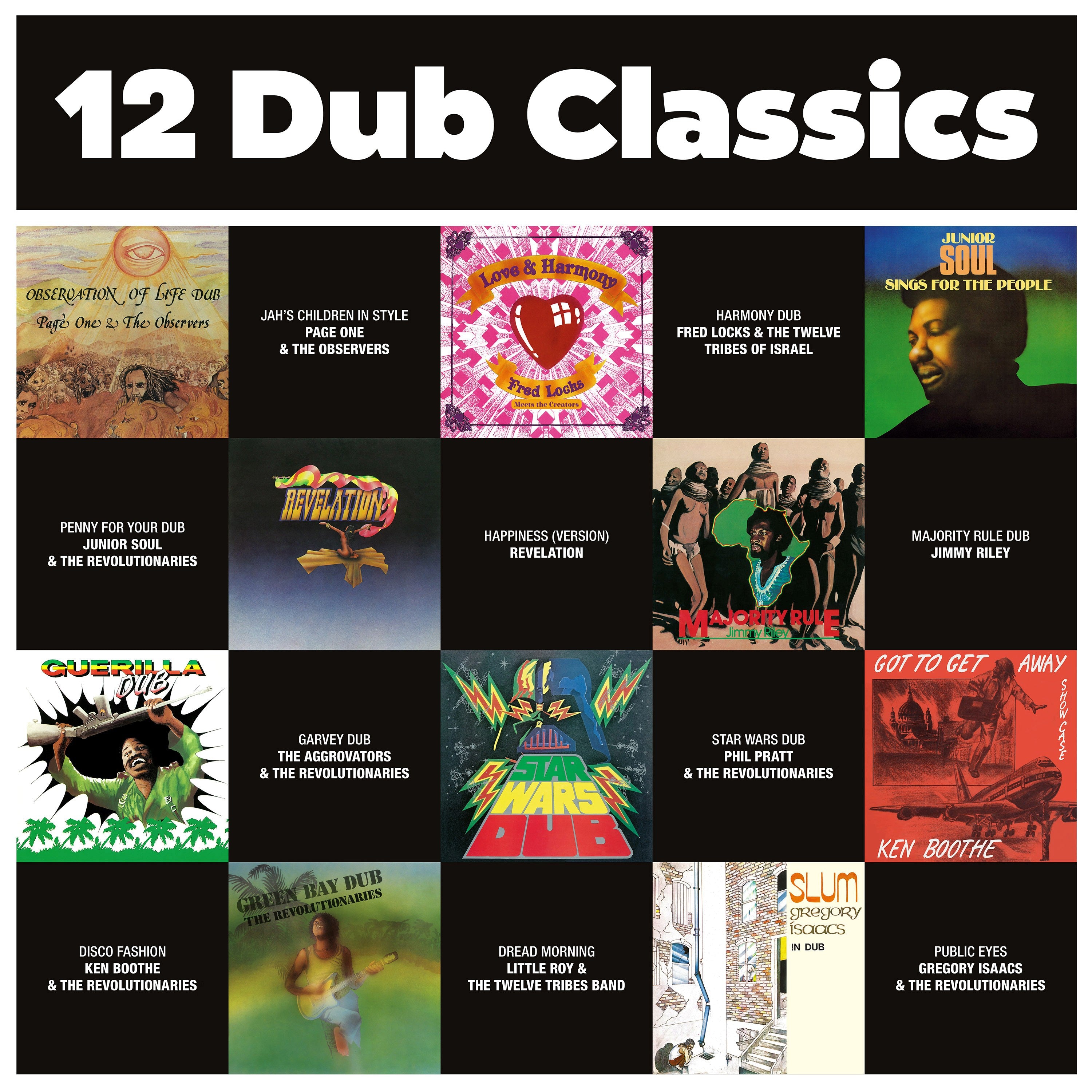 Various Artists - 12 DUB Classics - 180-Gram Vinyl