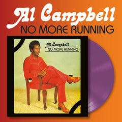 Al Campbell - No More Running - Purple Transparent Vinyl LP - 180 gram