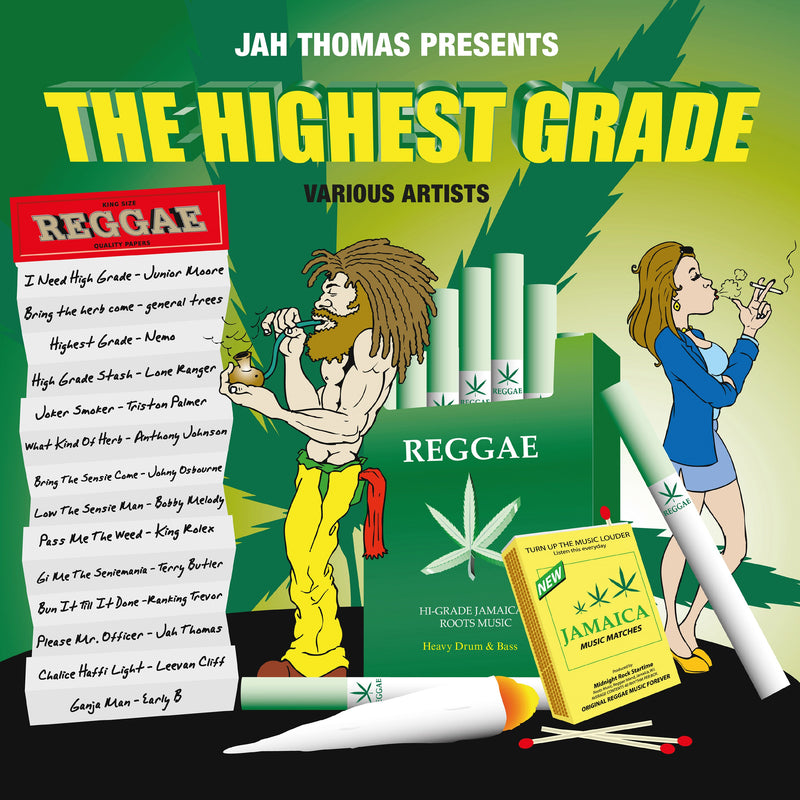 Jah Thomas Presents - The Highest Grade - Various Artists - 2x12" Vinyl LP