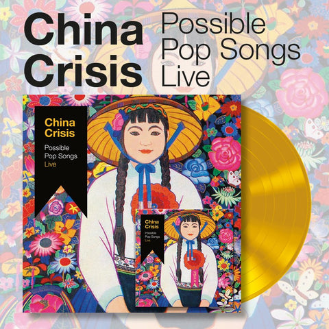 China Crisis - Possible Pop Songs Live - Yellow Vinyl LP + Bonus CD