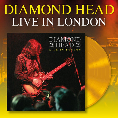 Diamond Head - Live In London - Yellow Vinyl LP