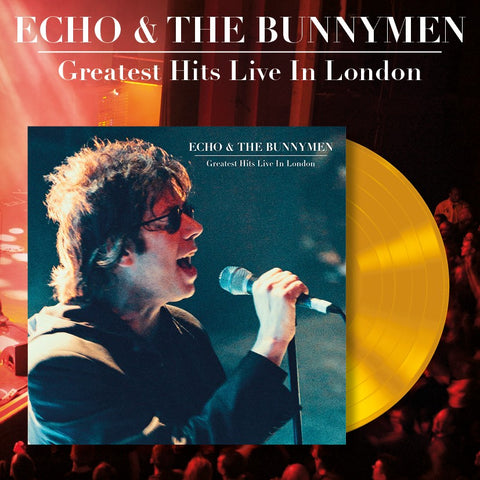 Echo & The Bunnymen - Greatest Hits Live In London - Yellow Vinyl LP