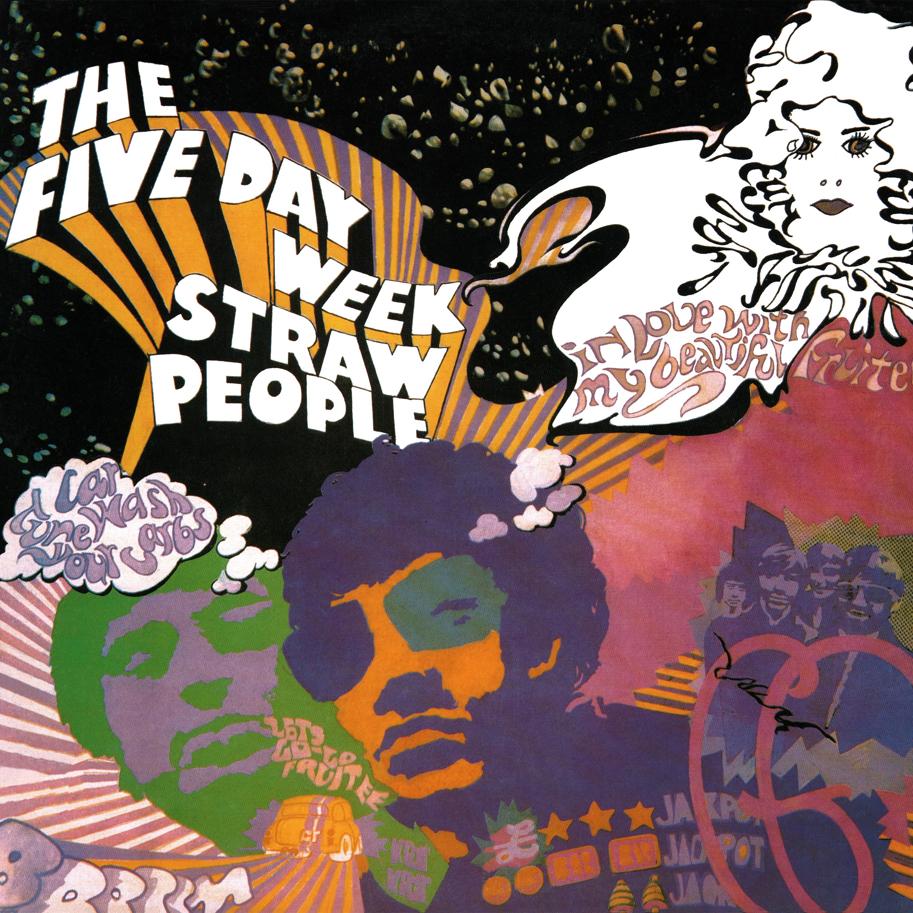 The Five Day Week Straw People - Five Day Week Straw People - Straw Coloured Vinyl LP