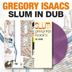 Gregory Isaacs - Slum In Dub - Vinyl LP  ( Purple Transparent )