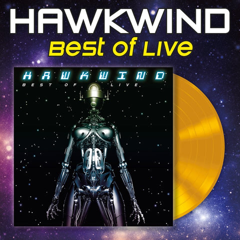 Hawkwind - Best Of Live - Yellow Vinyl LP