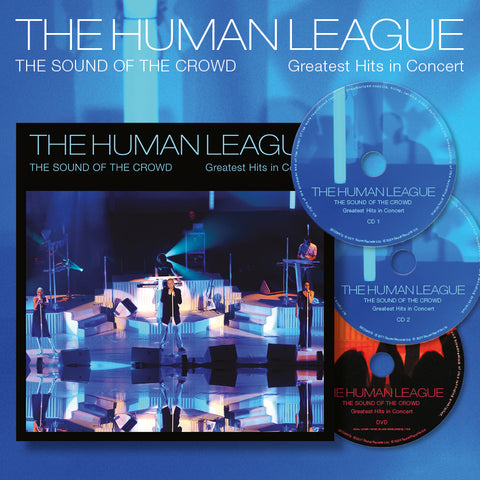 The Human League - The Sound Of The Crowd - Greatest Hits In Concert - 2CD+DVD Album