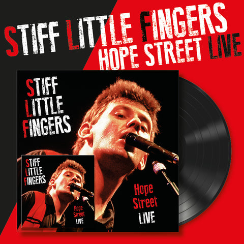 Stiff Little Fingers - Hope Street Live - Vinyl LP + Bonus CD