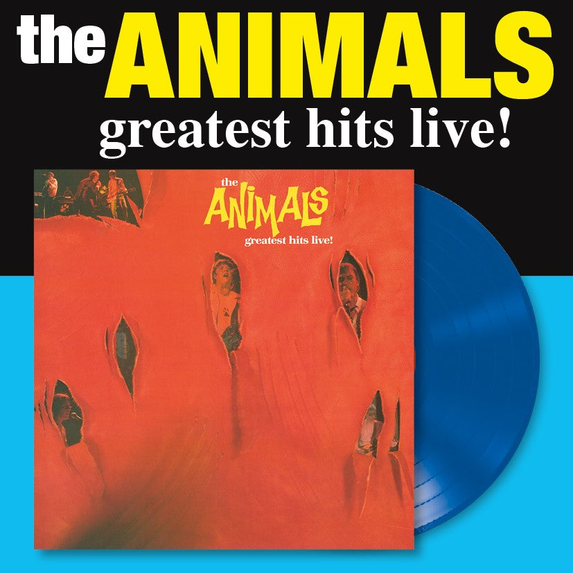 The Animals - Greatest Hits Live - 180 Gram Blue Vinyl LP