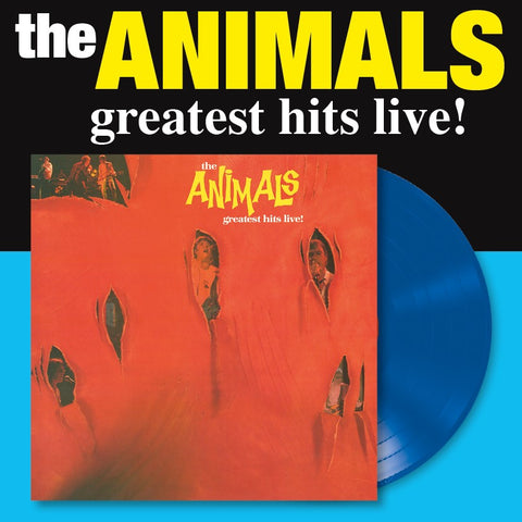 The Animals - Greatest Hits Live - 180 Gram Blue Vinyl LP