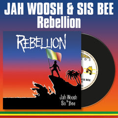 Jah Woosh & Sis Bee - Rebellion - CD Album - Secret Records Limited