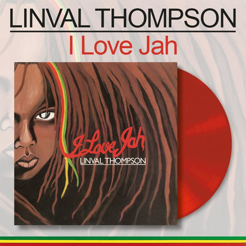 Linval Thompson - I Love Jah - Red Vinyl LP