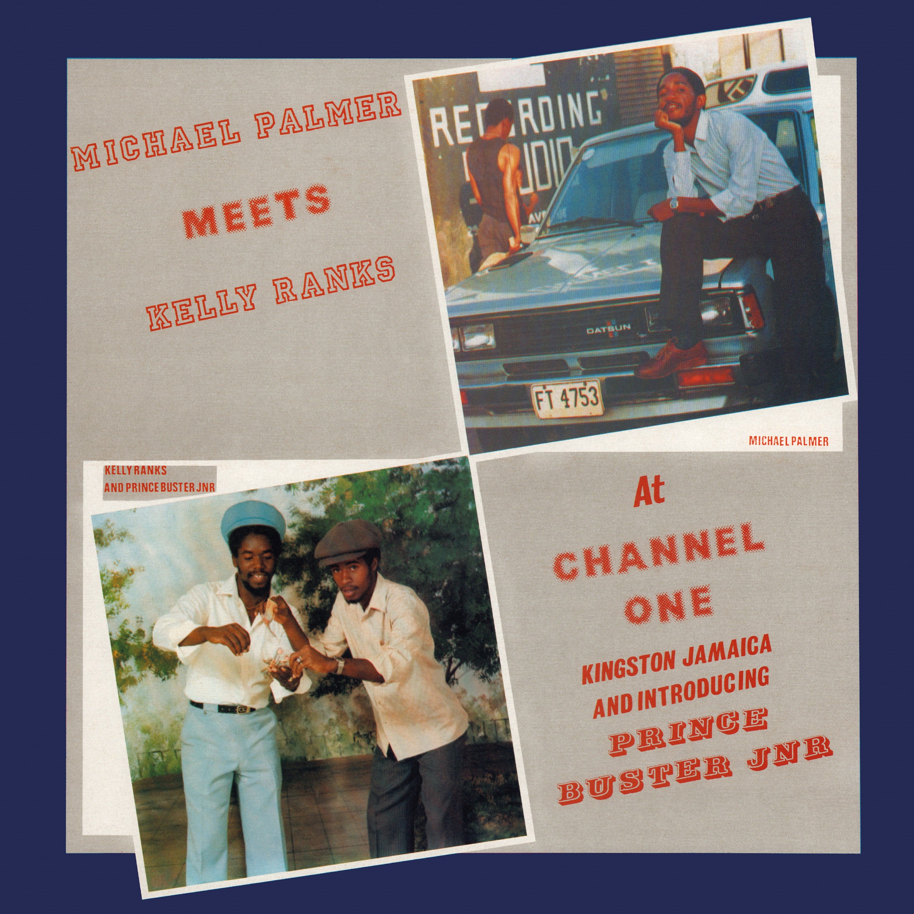 Michael Palmer - Meets Kelly Ranks At Channel One - Vinyl LP