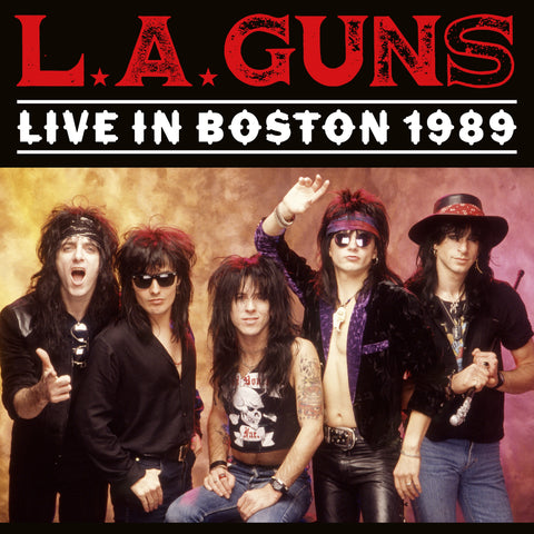 L.A. Guns - Live In Boston 1989 - 2x12" Vinyl LP