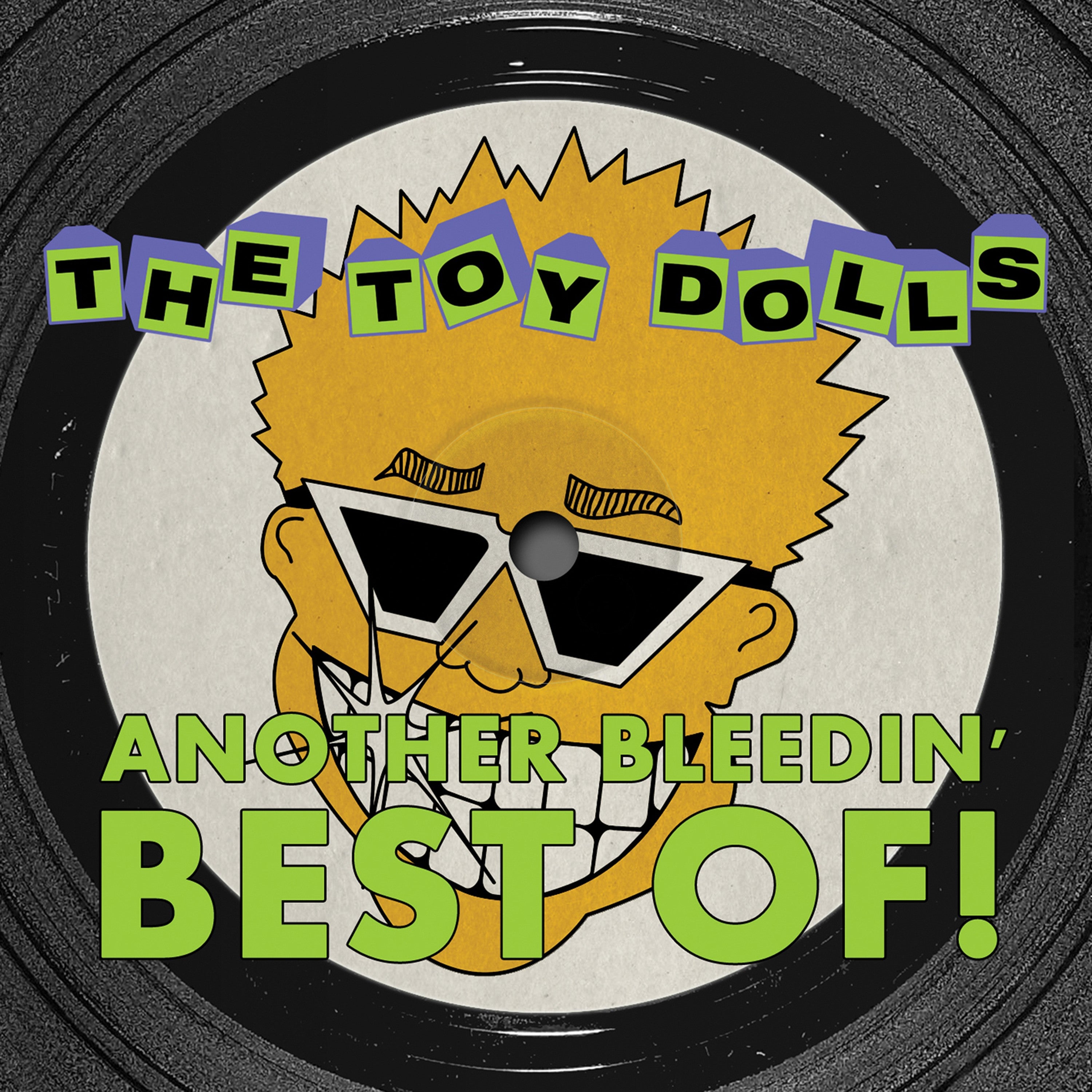 The Toy Dolls - Another Bleedin' Best Of! - YELLOW Vinyl LP