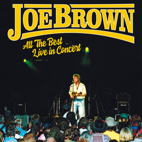Joe Brown - All The Best - Live In Concert -  Red Vinyl LP with Bonus DVD