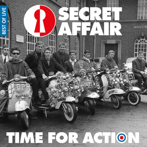 Secret Affair - Time For Action - Best Of Live - White Vinyl LP