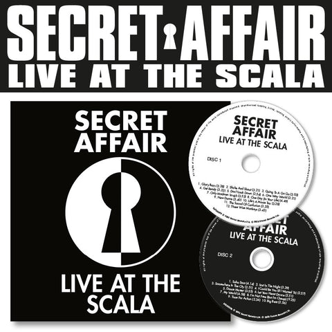 Secret Affair - Live at The Scala - 2CD Album