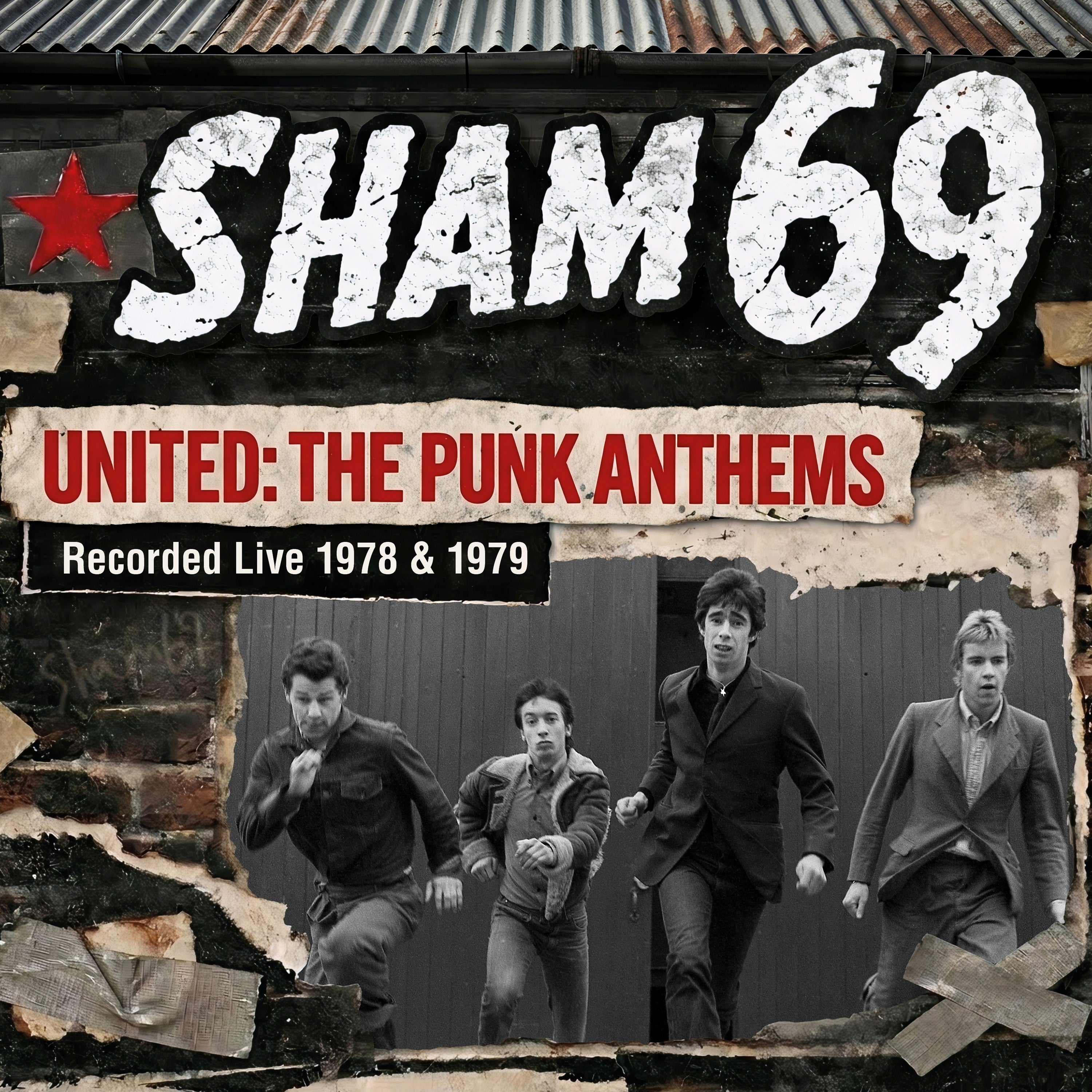 Sham 69 - United: The Punk Anthems Recorded Live 1978 & 1979 - Vinyl LP - Secret Records Limited
