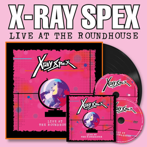 X-Ray Spex - Live At The Roundhouse - CD+DVD Album