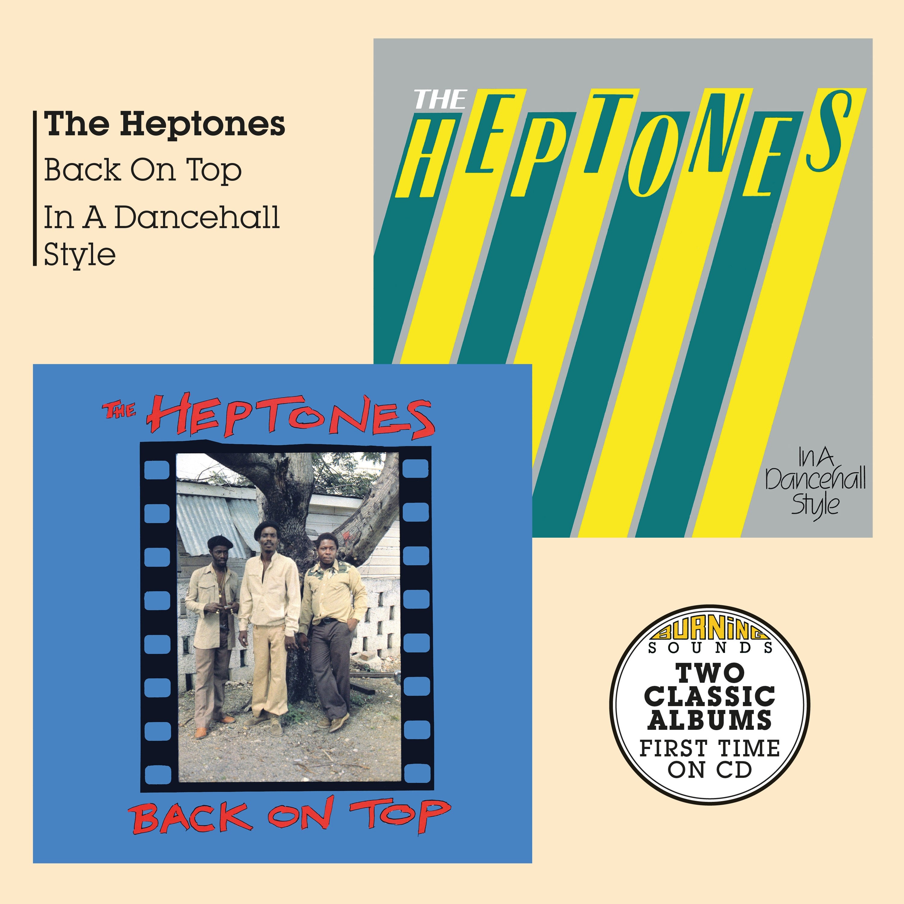 The Heptones - Back On Top + In A Dancehall Style - CD Album