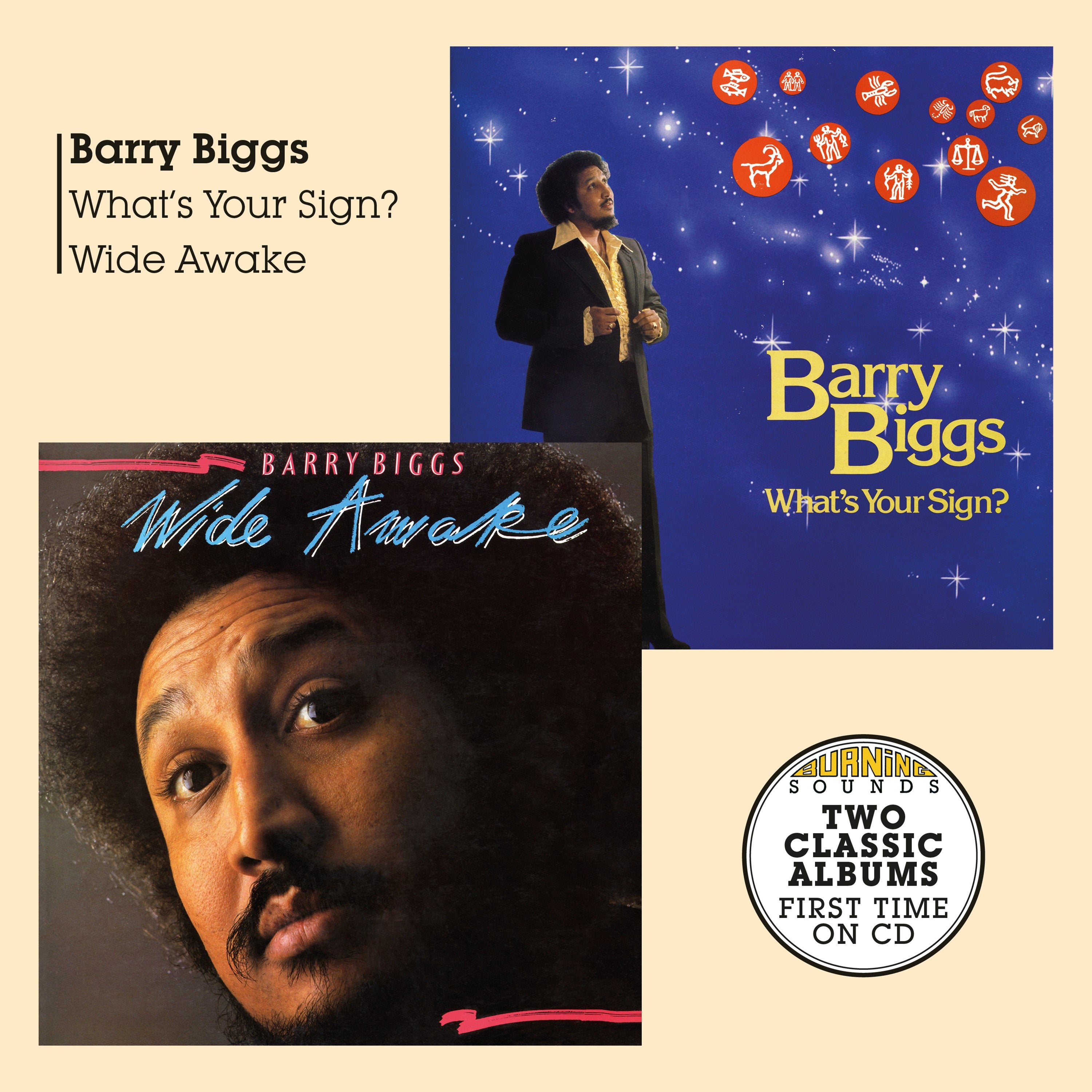 Barry Biggs - What's Your Sign? / Wide Awake - 2CD Album