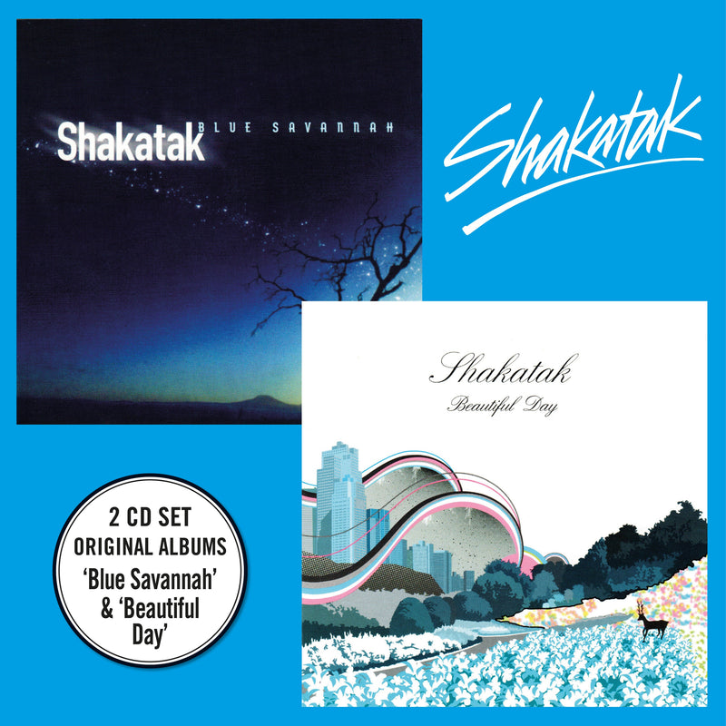 Shakatak - Blue Savannah + Beautiful Day - 2xCD Double Digipack