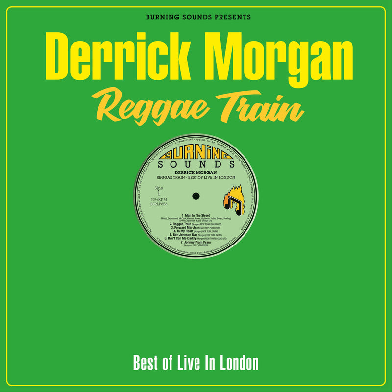 Derrick Morgan - Reggae Train - Best Of Live In London - Vinyl LP (With Bonus CD)