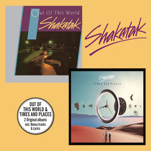 Shakatak -  Out Of This World + Times And Places - 2CD Album