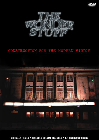 The Wonder Stuff - Construction For The Modern Vidiot - DVD - Secret Records Limited