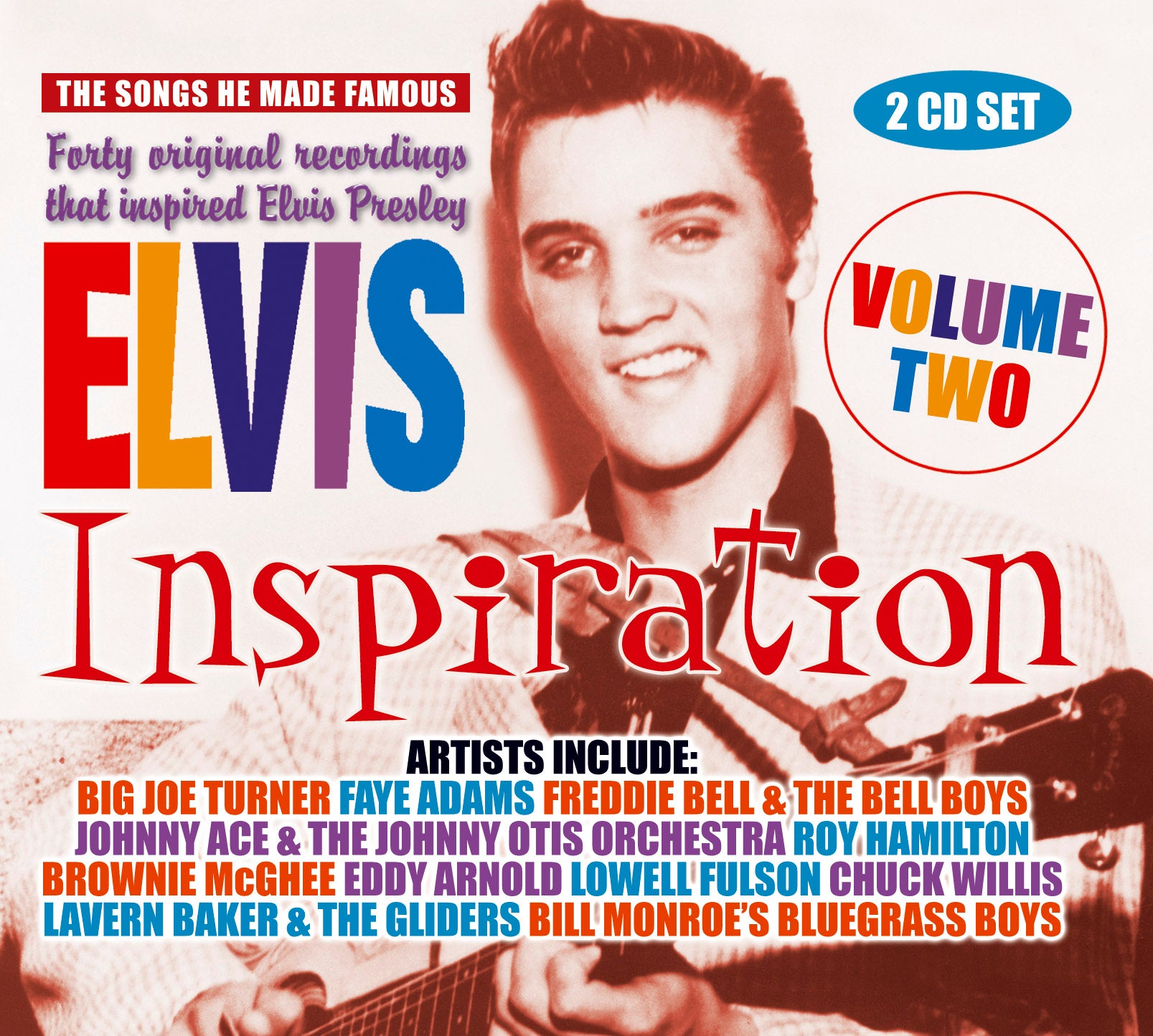 Various Elvis Inspiration Vol. II 40 Original Recordings That Inspired  Elvis Presley 2CD – Secret Records Limited
