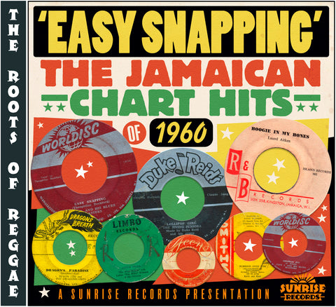 Various - Easy Snapping - The Jamaican Chart Hits of 1960 - CD Album - Secret Records Limited