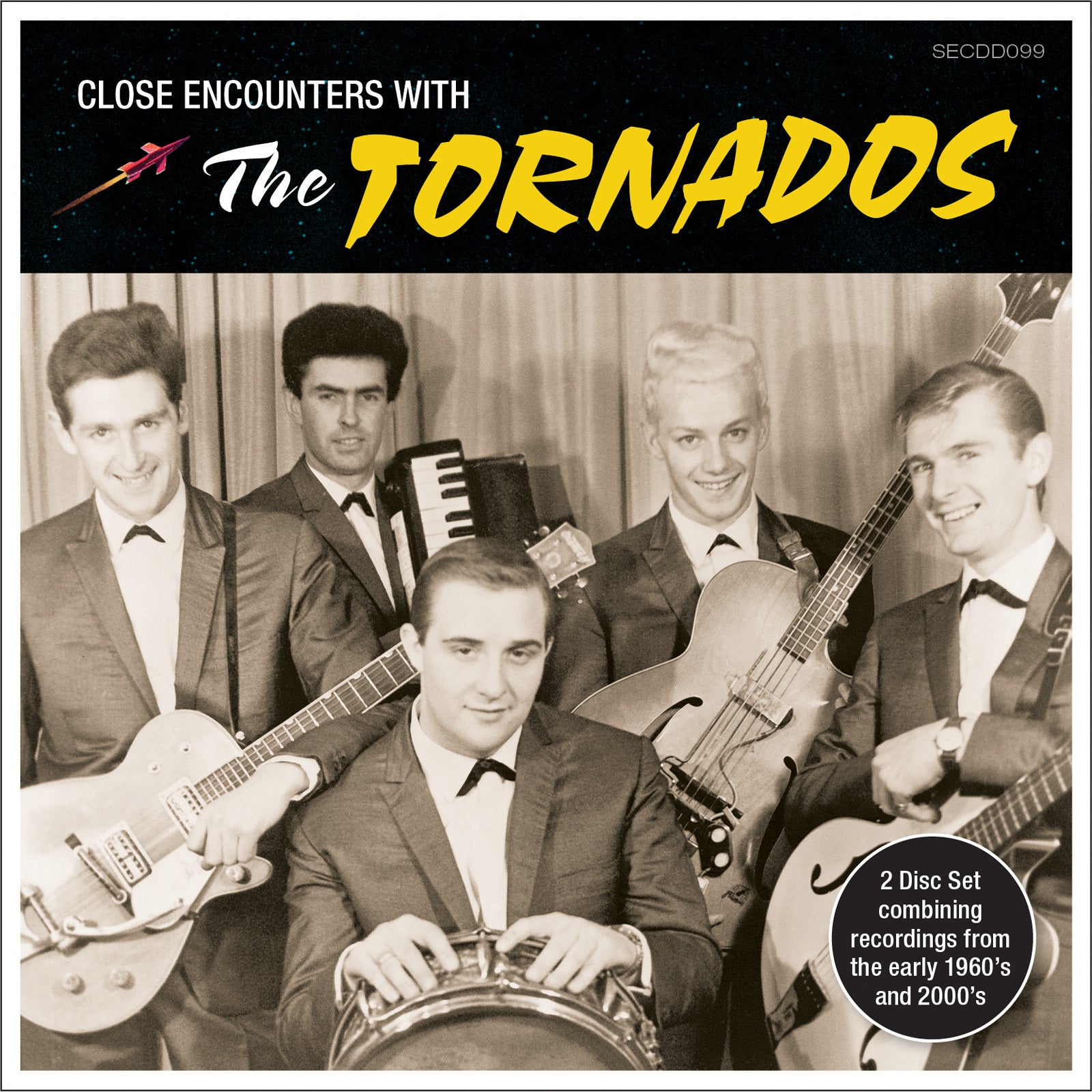 The Tornados - Close Encounters With The Tornados - 2CD Album - Secret Records Limited