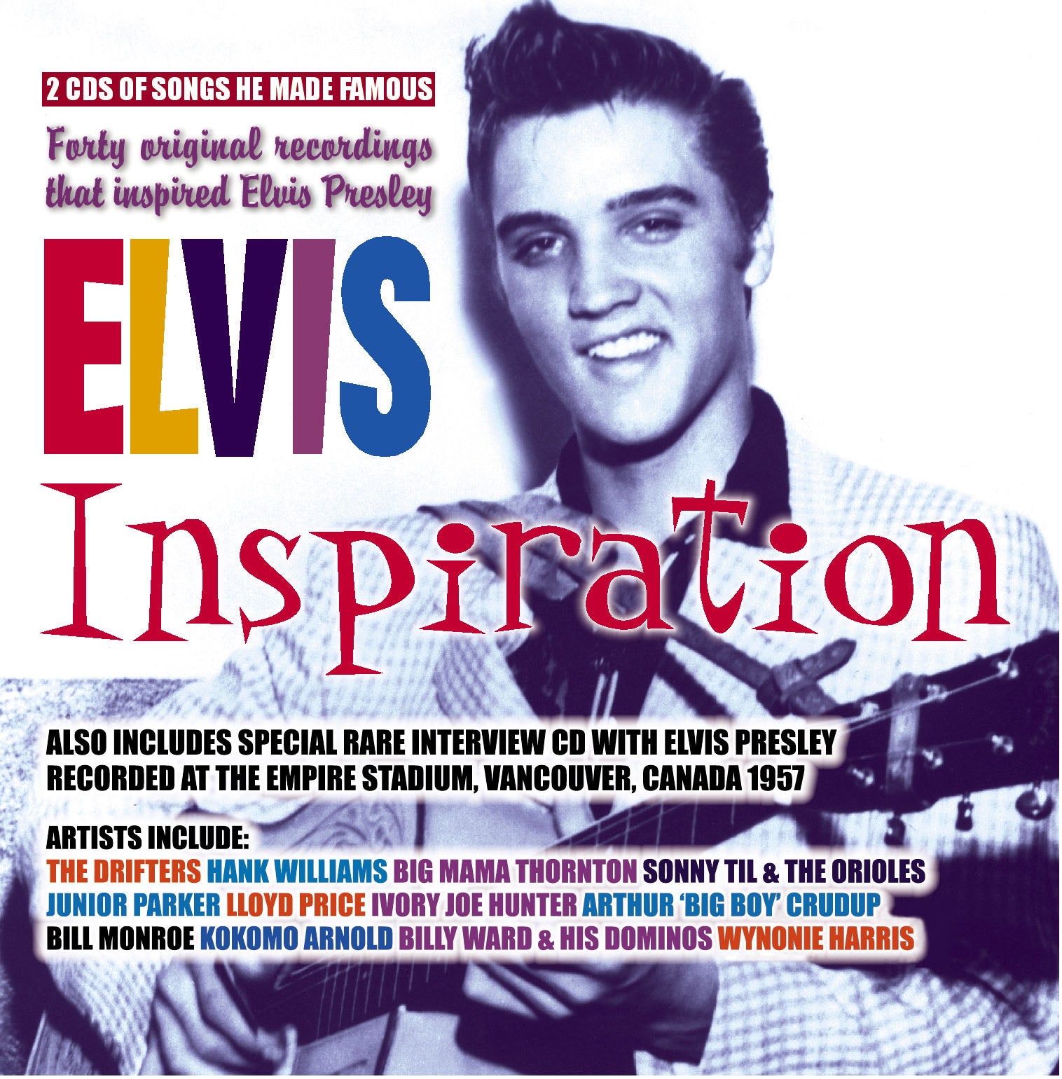 Records　Original　3CD　Recordings　–　Secret　Presley　That　Inspired　Elvis　40　Various　Inspiration　Elvis　Limited