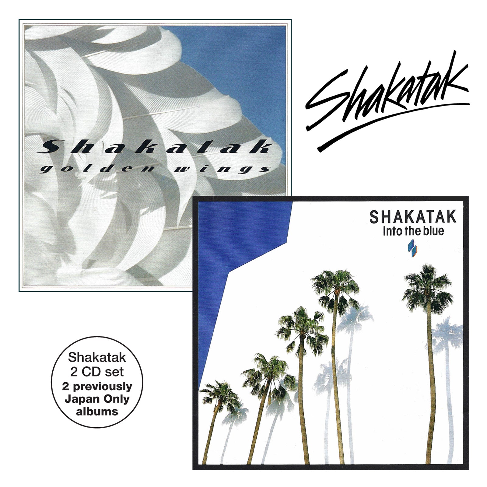 Shakatak - Golden Wings/Into The Blue - 2CD Album - Secret Records Limited
