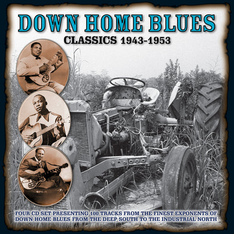 Various - Down Home Blues Classics 1943-1953 - 4CD Album - Secret Records Limited