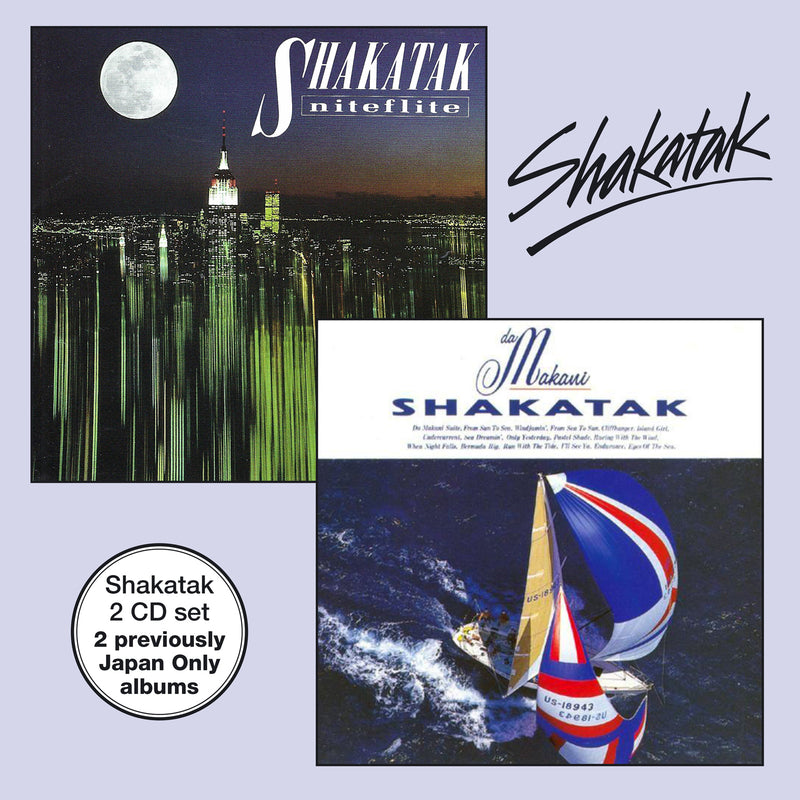 Shakatak - Da Makani & Niteflite - 2CD Album - Secret Records Limited